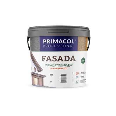 Primacol Farba Fasada Eco biały 2,7 l