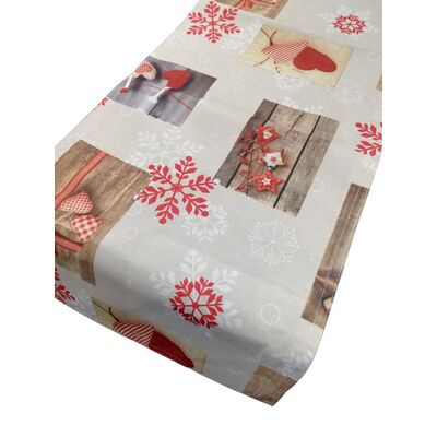 Bieżnik wzór świąteczny 33 x 180 cm