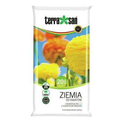terrasan ziemia do kwiatów 20 l