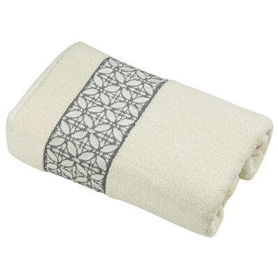 Ręcznik łazienkowy Luna 90 x 50 Naturalny Bawełna TEXPOL