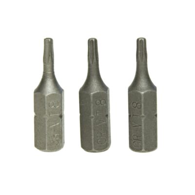 Końcówka Torx T8 x 25 mm, komplet: 3 sztuki Condor