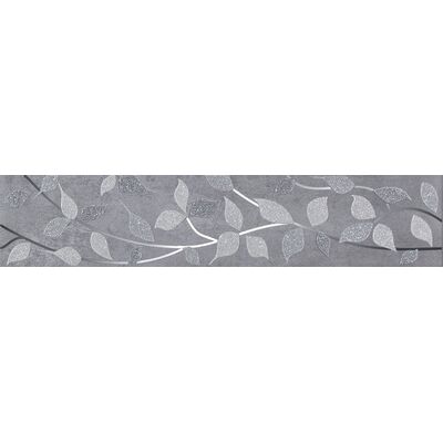 Listwa ścienna Jasmin grafit 36 x 7,4 gat.1 Tubądzin