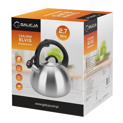 Czajnik ze stali nierdzewnej 2,7 l ELVIS