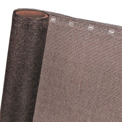 Osłona balkonowa zacieniająca 82% UV4 brązowa