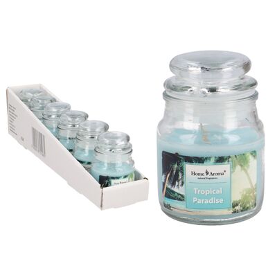 Świeca zapachowa w szkle tropikalny