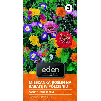 Zestaw roślin na rabatę w półcieniu 2 g Eden