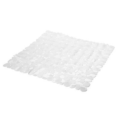 Mata łazienkowa PEBBLE 53 x 53 cm biały