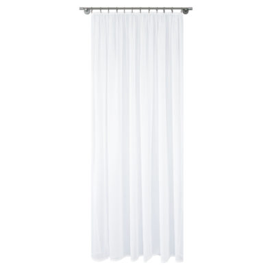Firanka z taśmą DIANA rozm 140 x 260 cm biały