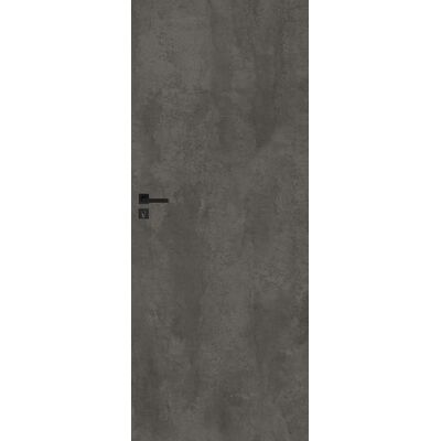 Drzwi pełne CANIS beton ciemny 80 prawe