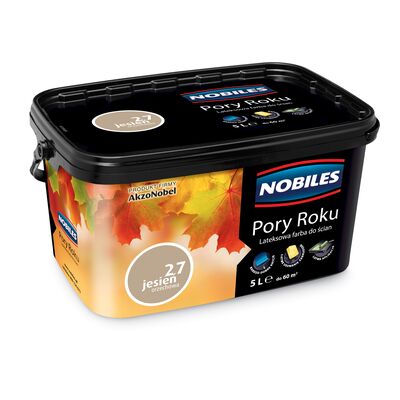 Farba lateksowa Pory Roku Jesień Orzechowa 5 l Nobiles