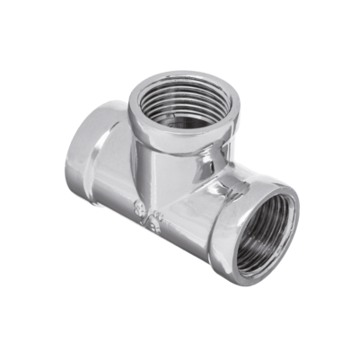 Trójnik chromowany 3/8