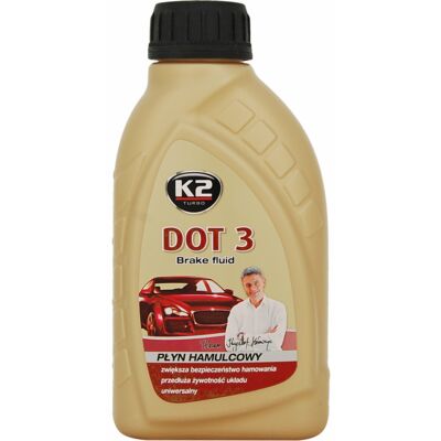 Płyn hamulcowy DOT-3 0,5 l K2