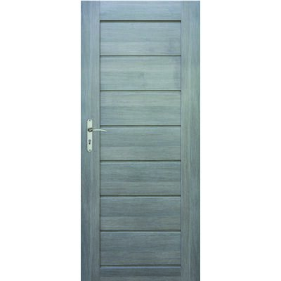 Skrzydło drzwiowe Prim grafit pełne 80 P