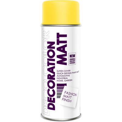 Lakier Decoration Matt Ral 1023 żółty 0,4 l DECO COLOR