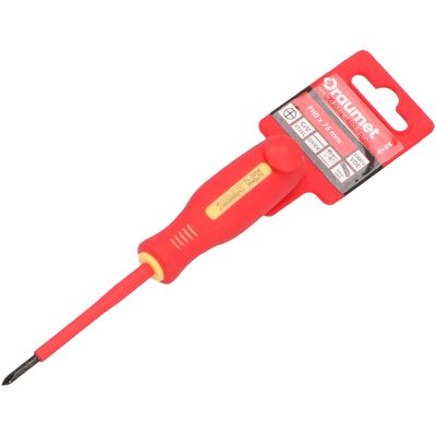Wkrętak VDE 1000V krzyżowy PH0 x 75 mm DRAUMET