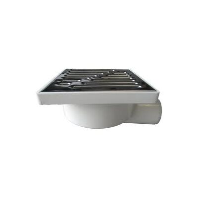Kratka Ø50 boczna ruszt metalowy 10 x 10 cm niska