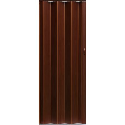 Drzwi harmonijkowe PIONEER 218 84 x 202 cm mahoń