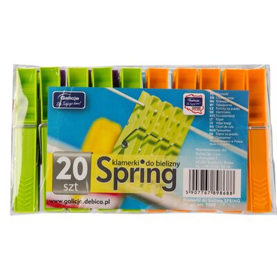 Klamerki do bielizny Spring 20 sztuk