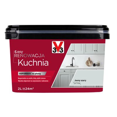 Farba Renowacyjna Easy Renowacja Kuchnia jasny szary 2 l V33