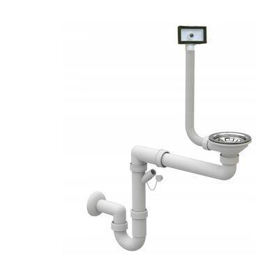 Syfon zlewozmywakowy z sitkiem