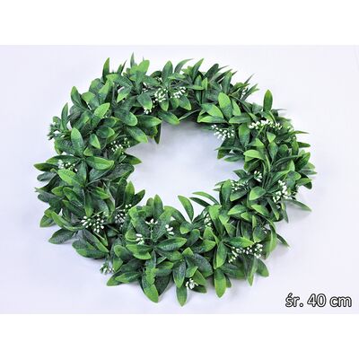 Wianek ozdobny 40 cm