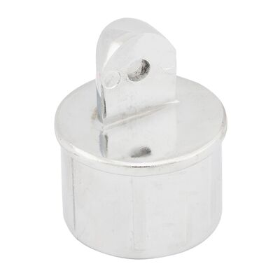 Połowa złącza zawiasowego Ø50 chrom