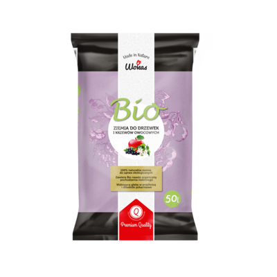 Ziemia do drzewek i krzewów owocowych BIO 50 l Wokas