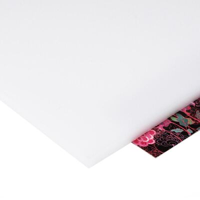 Płyta pleksiglas gładka mleczna 100 x 200 cm /4,0 mm