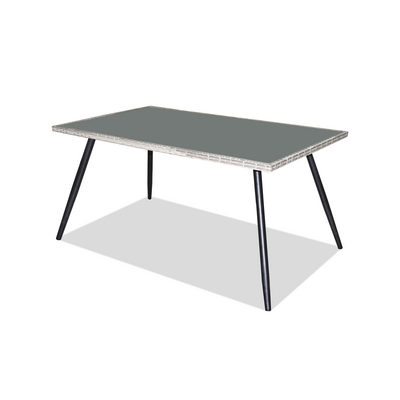 Stół prostokątny Lupus szary