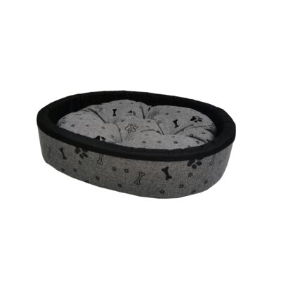 Legowisko niskie L szare