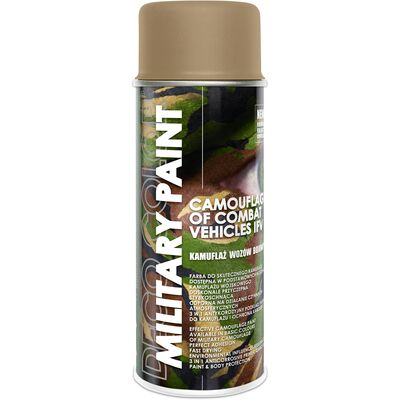 Farba do kamuflażu Military Paint Ral 1019 desert storm 0,4 l DECO COLOR