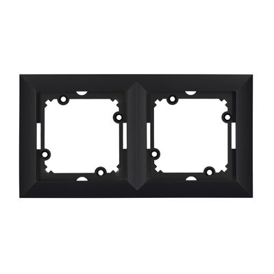 Ramka podwójna czarna POLA