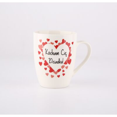 Kubek baryłka 345 ml NBC Kocham Cię Dziadku