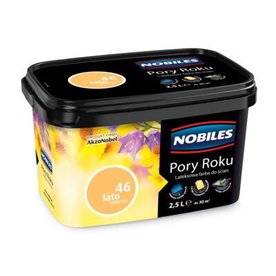 Farba lateksowa Pory Roku Lato Jaskrowe 2,5 l Nobiles