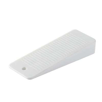 Odbojnik drzwiowy gumowy KLIN 95 x 32 mm biały