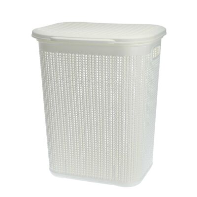 Kosz na bieliznę 50 l WILLOW biały