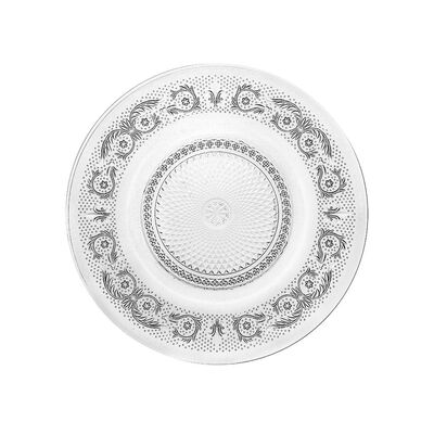 Talerz szklany ROZALIA 25,5 cm