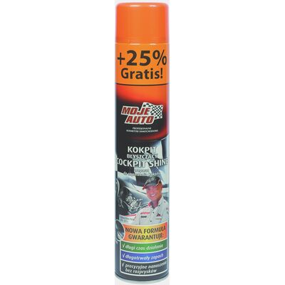 Preparat do kokpitu Kokpit błyszczący Black 600 ml