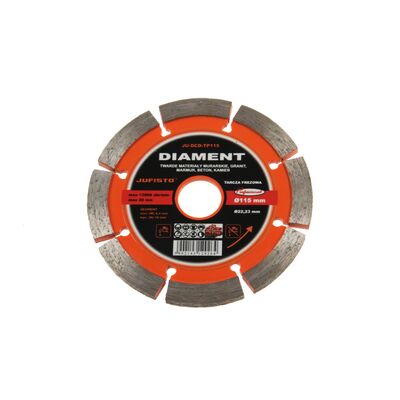 Tarcza diamentowa frezowa 115 x 22,2 mm Jufisto