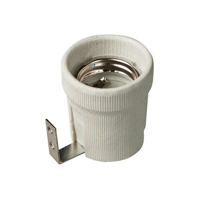 Oprawka E27 ceramiczna z otworem bocznym Duwi