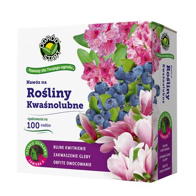 Nawóz na rośliny kwaśnolubne karton 3 kg Ogród Start