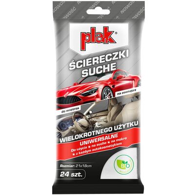 Ściereczki suche MAXI 25x22cm (24 szt.) Plak