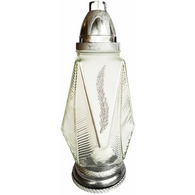 Znicz Z 418/SR 31 cm srebrny