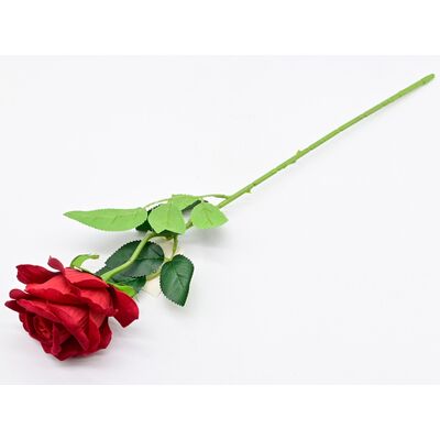 Róża pojedyncza welur 51 cm