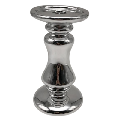 Świecznik ceramiczny 10,6 x 10,6 x 19,1 cm