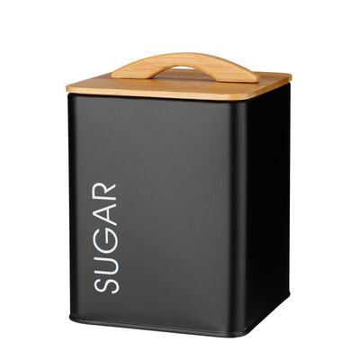 Pojemnik kwadratowy MONACO SUGAR czarny