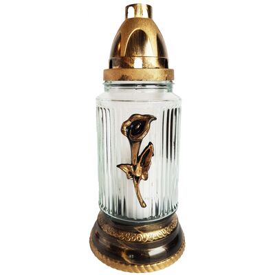 Znicz P 77 KALIA/ZŁ 25cm złoty