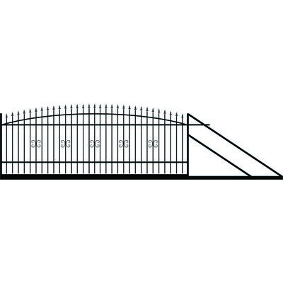 Brama przesuwna Damian 4 m prawa