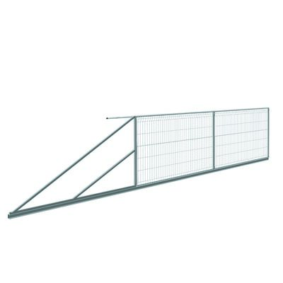 Brama przesuwna 3D 4 m lewa