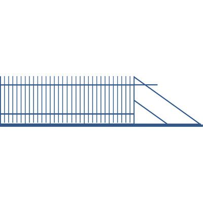 Brama przesuwna Maciek 4 m prawa